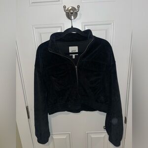 Aerie corduroy zip up